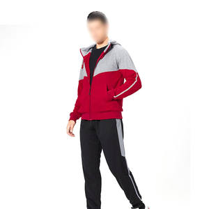 Conjunto deportivo informal que absorbe el sudor, conjunto de sudadera y pantalones deportivos para hombre, conjunto deportivo 100% algodón de Pakistán - Product Image 6