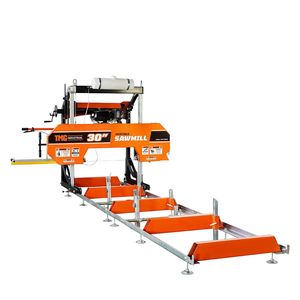 Segheria Portatile TMG PSM30 con Motore da 14 HP, Larghezza Lama 28'', Lunghezza Tronco 12FT, Lunghezza Banco di Lavoro 14.5FT, Macchinario Forestale - Product Image 2