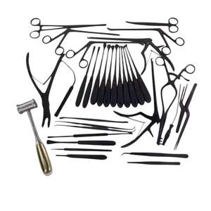 Kit chirurgical orthopédique de haute qualité, 35 pièces, ensemble d'instruments de laminectomie premium avec revêtement noir - Product Image 1