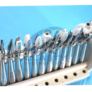 CLASTY INSTRUMENTS Ensemble de forceps d'extraction dentaire vétérinaire 13 pièces en acier inoxydable, instruments chirurgicaux manuels certifiés CE - Product Image 3