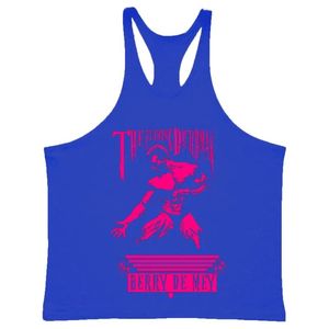 Camisetas sin mangas de verano para hombre, chaleco transpirable de algodón en forma de I, sudadera sin mangas para exteriores, camisetas deportivas para Fitness - Product Image 1