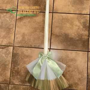 Escoba de Paja Natural para Bodas, Escoba de Paja Natural para Ceremonias de Boda, Escoba de Hierba Natural para Decoración Floral, Venta al por Mayor - Product Image 6