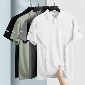เสื้อโปโลคอปกแบบพับได้สำหรับผู้ชาย รุ่นใหม่มาแรงปี 2026 สีสันปรับแต่งได้ สไตล์สตรีทแวร์ฤดูร้อน แขนสั้น - Product Image 1
