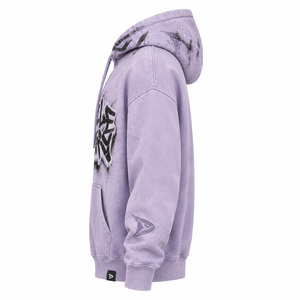 Sudadera con Capucha Extra Grande para Hombre, Personalizada, Ecológica, Resistente al Viento, de Felpa de Polialgodón de 350 g/m², con Hombros Caídos, para Invierno - Product Image 5