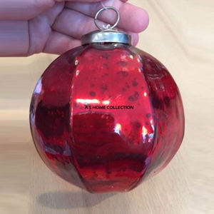 Étoile suspendue en métal de style créatif, couleur rouge, pour décoration de Noël, ornement suspendu, boîte, Père Noël, personnalisable en gros - Product Image 3