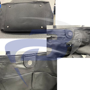 Delta |   Sigma |   Sac à main Theta DST Sorority, sac fourre-tout en cuir de qualité supérieure avec lettres grecques en relief et design 1913, sac de voyage - Product Image 3