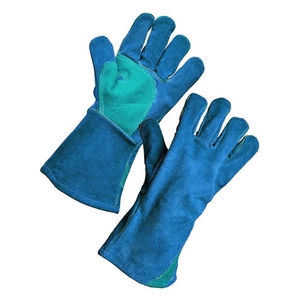 Gants de soudage en cuir de vachette pleine fleur, résistants à l'abrasion, ignifuges, pour usage général et lutte contre les incendies - Product Image 2
