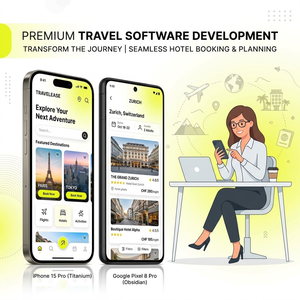 Acheter le développement de logiciels de voyage de pointe avec réservation d'hôtel et fonction personnalisée disponible à la vente par les exportateurs - Product Image 1