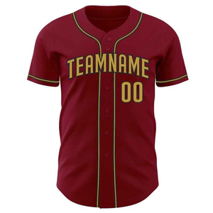 Maillot de baseball professionnel de qualité supérieure, best-seller, 100 % polyester, respirant, séchage rapide, noms d'équipe personnalisés - Product Image 6