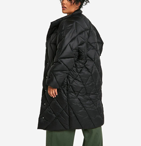 Chaqueta de Invierno para Mujer al por Mayor, Último Diseño, Servicio OEM, Logotipo Personalizado, Chaqueta Acolchada Transpirable - Product Image 5