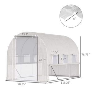Mini serra da giardino Walk-in - Product Image 3