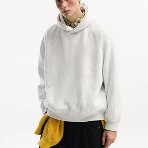Custom <b>Men</b> <b>Hoodie</b> Unisex Thick Comfortable Stylish Drop Shoulder Heavyweight <b>Oversized</b> <b>Hoodie</b> Blank <b>Fleece</b> Hoodies - Product Image 2