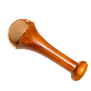 Varita Kansa Natural, Instrumento Ayurvédico para Masaje Facial con Empuñadura de Madera para el Cuidado de la Belleza y el Bienestar Holístico - Product Image 2