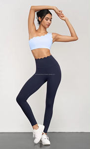 Pantalones de Yoga de cintura alta con diseño personalizado para mujer, mallas de entrenamiento de nuevo estilo para gimnasio, Fitness y atletismo - Product Image 3