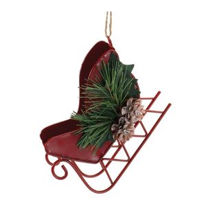 Adorno Navideño de Metal con Forma de Ciervo, Decoración Artesanal Vintage con Acabado Plateado - Product Image 6