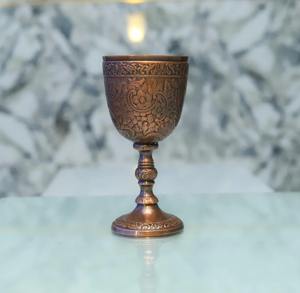 ถ้วยน้ำคามาโลต์ของกษัตริย์อาเธอร์ แก้วน้ำทำมือพร้อมลวดลายสลักยุคกลางสุดประณีต ดีไซน์ยุคกลาง แก้วน้ำทำมือ - Product Image 5