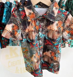 Camiseta de Verano para Niños con Estampado Vaquero Azteca Occidental, Camiseta Polo para Niños, Camisetas Personalizadas para Bebés - Product Image 6