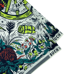 Floral Digital Printed <b>Square</b> <b>Scarf</b> Women Multifunctional Bandana Spring Daily Use Anti-Bacterial Breathable - Product Image 3