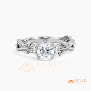 Princess Cut Moissanite Diamond Silver Ring for Women Engagement Wedding Ring Lab Grown Jewelry USA Luxury - Product Image 6