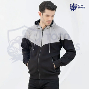 Sweat à capuche zippé pour homme, coupe ajustée, col montant, haute qualité, respirant, avec le meilleur service, nouvelle arrivée, tissu doux, pour usage quotidien - Product Image 5