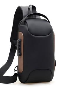 Bolso de hombro para hombre, elegante bandolera, bolso de mensajero, ligero, para viajes, trabajo, informal, duradero, a la moda, para uso diario - Product Image 2