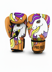 Gants de boxe personnalisés imprimés pour enfants et adultes, gants de sparring à motifs de dessins animés pour l'entraînement, le fitness, le Muay Thai et le MMA - Product Image 4