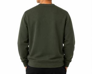 Sweat-shirt à col rond pour homme, épais, avec logo personnalisé sur le devant et en molleton brossé doux, finition soignée pour un style streetwear décontracté - Product Image 5