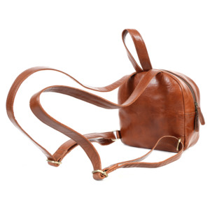 <b>Mini</b> Leather <b>Backpack</b> Purse – Minimalist Small Everyday Bag for Women & Teens, Gift for Her - Product Image 2