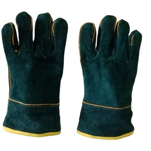 Gants de soudage en peau de chèvre de haute qualité, résistants à la chaleur, longueur 14 pouces, épaisseur 9 oz, couleur personnalisable - Product Image 4