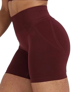 Shorts de Ciclismo para Mujer, Cintura Alta, con Cordón Ajustable, Tela Lycra, Suaves como la Mantequilla, Elásticos en 4 Direcciones, Transpirables, Verano 2026 - Product Image 2