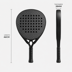 Raqueta de Pádel JAS Personalizada de Fibra de Carbono 12K con Espuma EVA, Diseño Diamante, Directo de Fábrica, OEM, Paleta de Pádel de Fibra de Carbono, Calidad Garantizada - Product Image 2