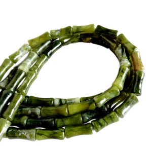 Cuentas Sueltas de Jade Jasper Verde Claro, 16 Pulgadas - Product Image 3