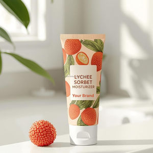 Crème hydratante au sorbet de litchi, gel crème hydratant léger pour le visage, usage quotidien, OEM, étiquette privée - Product Image 5