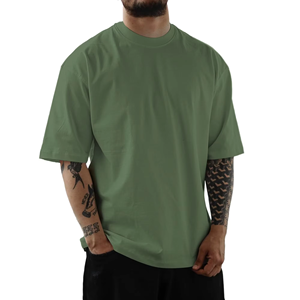 เสื้อยืดเปล่าผ้าฝ้ายแท้ 100% หนานุ่ม สำหรับงานสกรีน รับผลิตแบบ OEM ODM ขายส่งจากโรงงาน - Product Image 1