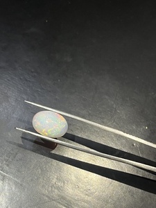 ธรรมชาติที่ไม่ได้รับการรักษาโอปอลเอธิโอเปียที่มีคุณภาพสูงรูปไข่5.70 Cts พลอยหลวมกับหลายไฟเล่นโดย Sadiya นานาชาติ - Product Image 3