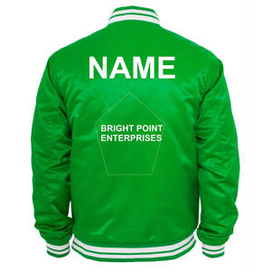 High Quality Chenille Embroidery Patches Varsity Bomb Hooded Quilted Winter <b>Jacket</b> Greek Fraternity Sorority 100% Cotton - Product Image 2