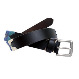 Ceinture polo élégante pour l'équitation, en cuir résistant, offrant un ajustement confortable et un excellent soutien pour l'aide à la monte. - Product Image 3