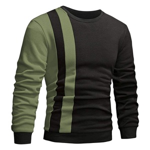 Sweat-shirt en molleton à col rond pour homme de haute qualité, couleur personnalisée, sweat-shirt classique de haute qualité - Product Image 2