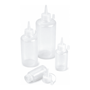 Flacon compte-gouttes LDPE Scilabware 125 ml avec bouchon en PP à bec verseur pour réactifs de laboratoire - Product Image 2