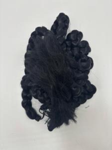 Extensiones de Cabello Trenzadas Hechas a Mano con Diseño de Flor de Loto, Color Castaño Oscuro Natural, para Disfraces, Moda, Salón de Belleza y Accesorios de Estilismo - Product Image 3