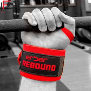 Adjustable Cotton Anti-slip Dumbbell Wrist Wraps Straps for Lifting Hot Sale Wrist Wraps Wrist Straps for Weightlifting - Product Image 1