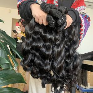 ผมดิบเวียดนามคุณภาพดีที่สุดโดยตรงจากวัดเวียดนาม 100% เนื้อธรรมชาติหยักๆ ดิบที่ยังไม่ได้รับการแปรรูป - Product Image 5