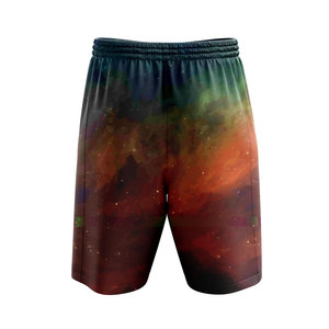 Shorts décontractés imprimés en gros, shorts de course de plage, shorts en polyester sublimé pour hommes, écologiques et anti-UV - Product Image 2