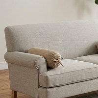 Housse de coussin de luxe tricotée de haute qualité en tissu doux pour la maison, l'hôtel, la chambre à coucher, le canapé, la chambre d'hôtes, la literie, personnalisable