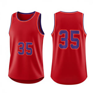 Maillot de basketball sans manches pour jeunes et adultes, uniforme d'entraînement de haute qualité, séchage rapide, personnalisable - Product Image 1