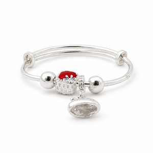 925 Sterling Silver Ladybug Charm <b>Bracelet</b> High Polish Adjustable Kids Girls Fashion Jewelry Gift Daily Wear Party <b>Cute</b> Animal - Product Image 4