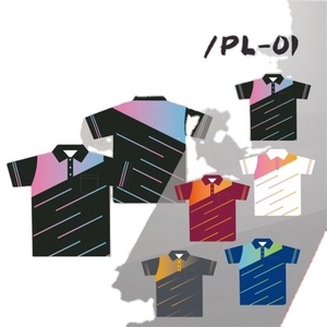 Jersey Polo personalizado hecho a medida gráfico impreso Polo todo 100% poliéster sobre sublimación impresión Jersey estampado patrón Botón de punto - Product Image 6
