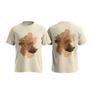 Camiseta Premium Estampada de Corte Holgado, Algodón Peinado, Estilo Urbano, Tejido Pesado, Gráfico Personalizado de Alta Calidad, Hombro Caído, para Hombre - Product Image 4