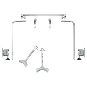 Martin-rochard ชุดระบบดึงกลับการผ่าตัดด้วยมือ-nathanson ตับ retractor mol ได้รับการรับรอง - Product Image 3