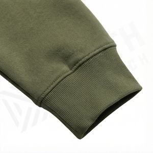 Sweat-shirts personnalisés de streetwear haut de gamme pour hommes, 100% coton, molleton épais, à capuche, col rond, séchage rapide, respirant, avec poche, pour l'hiver - Product Image 6